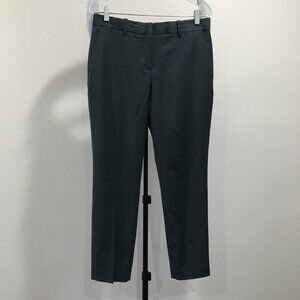 THEORY Dark Gray/Blue'ish Virgin Wool Blend Treeca 2 Continuous Pant